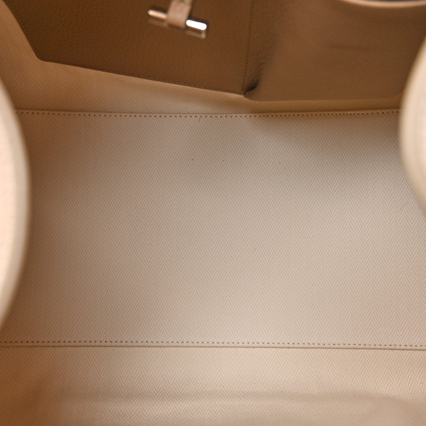 Matte Grained Calfskin Soft Margaux 15 Dark Taupe