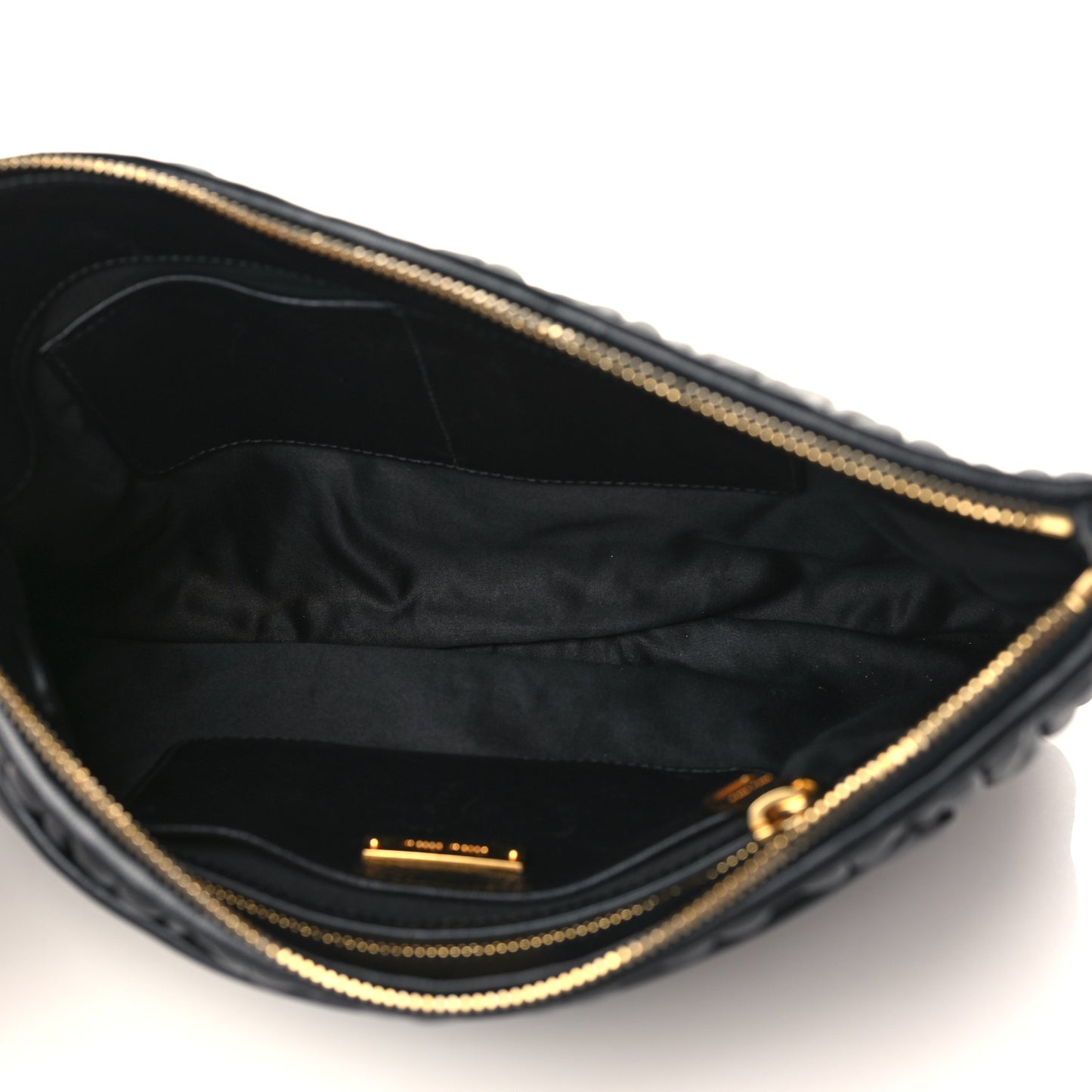 Nappa Matelasse Clutch Black