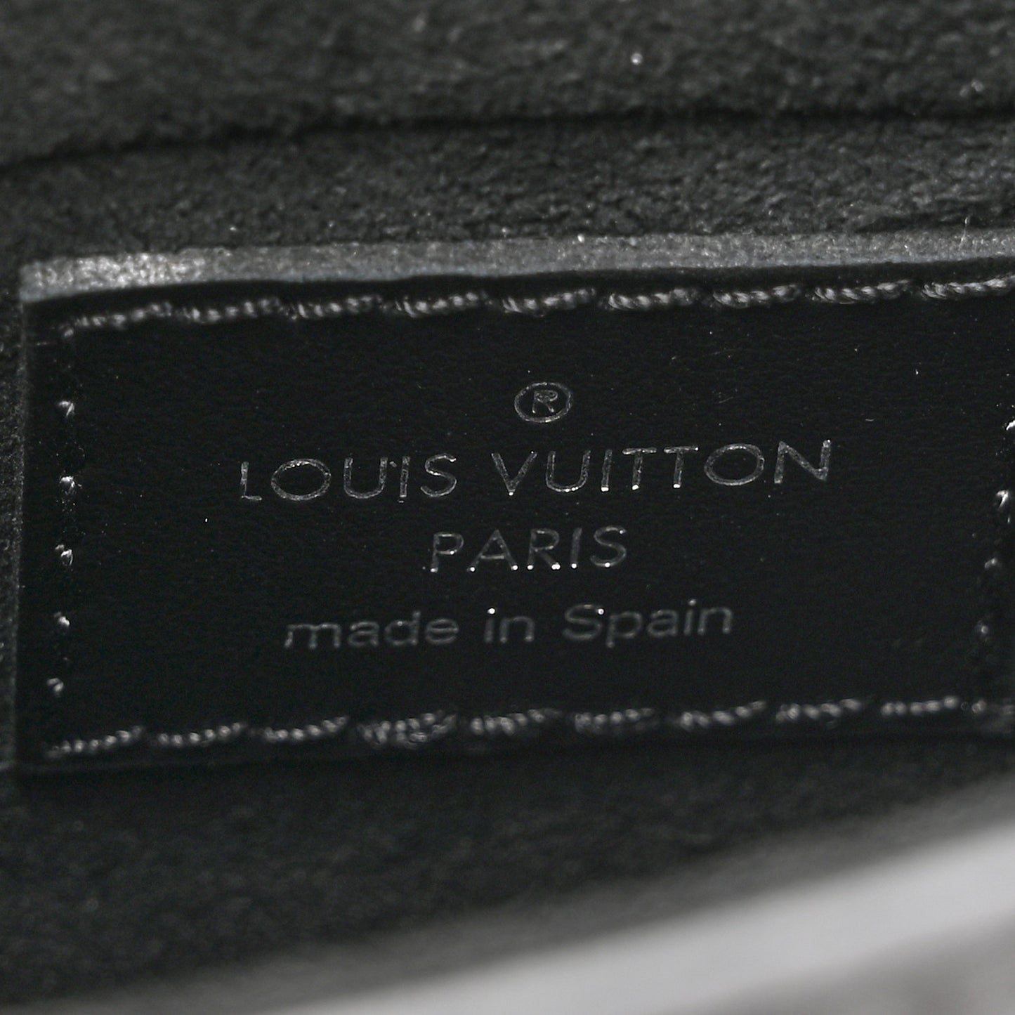 Calfskin Monogram Camera Box Vibe Black
