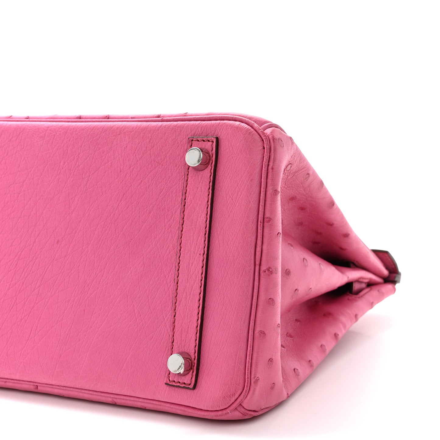 Ostrich Birkin 30 Fuchsia