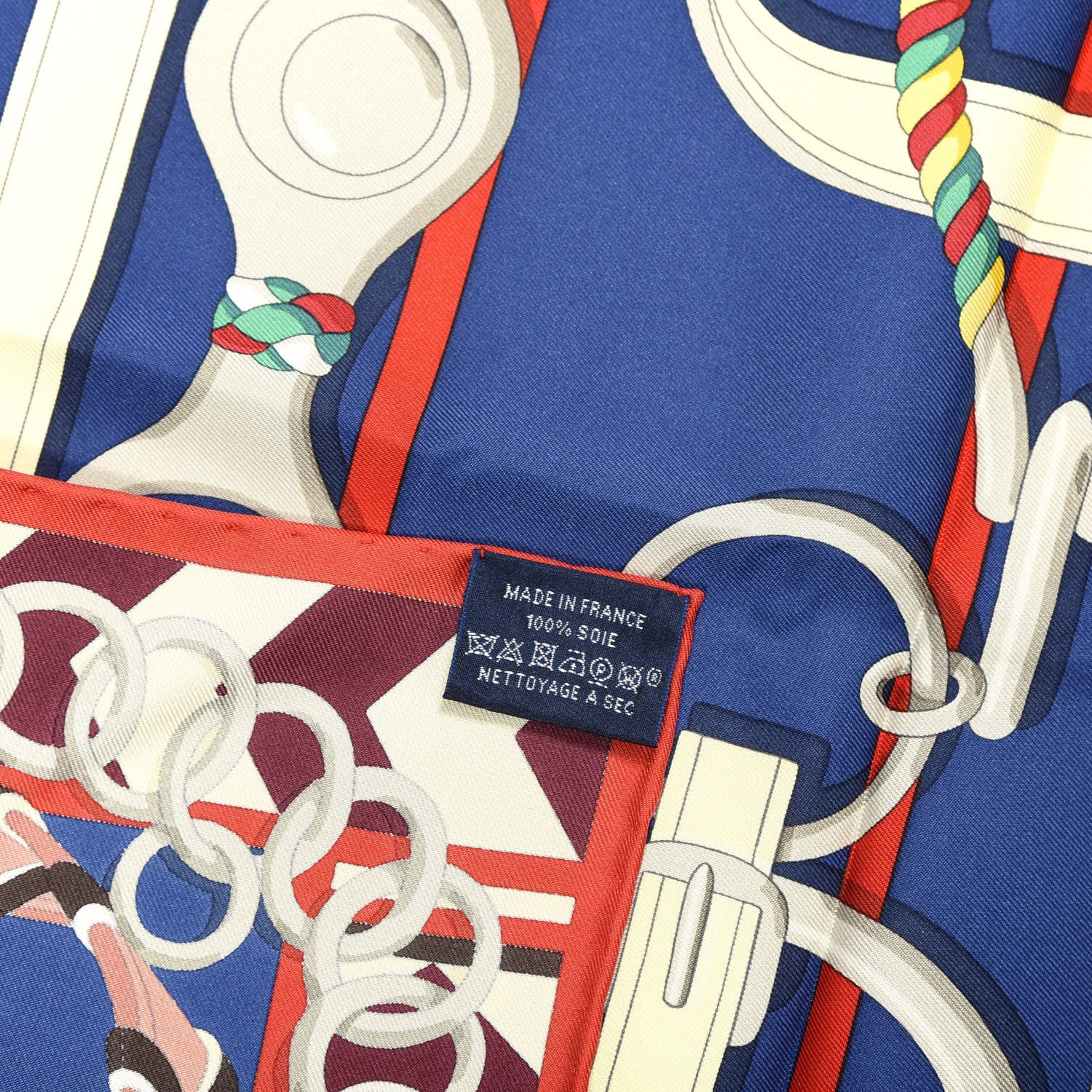 Hermes Silk Panoplie Equestre Scarf 90 4 of 4