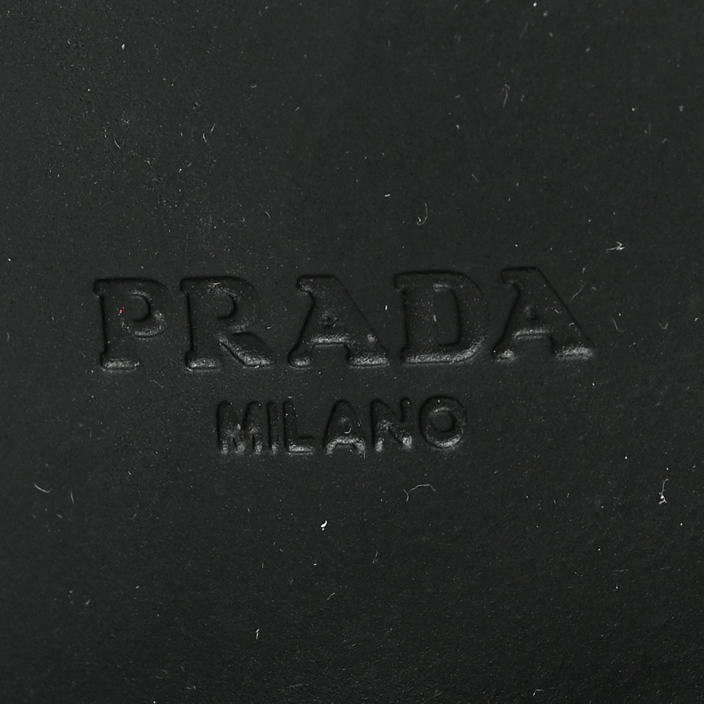 Spazzolato Metal Triangle Logo 50mm Loafers 36.5 Black