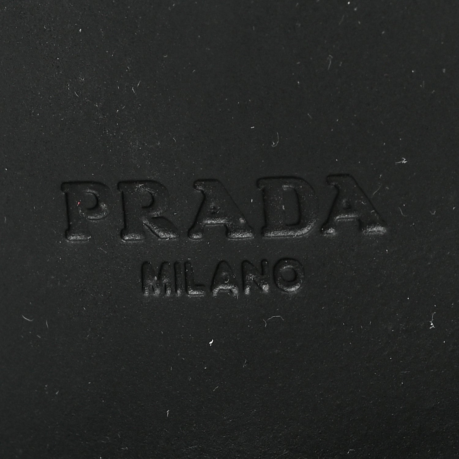 Prada Spazzolato Metal Triangle Logo 50mm Loafers 36.5 Black 6 of 8