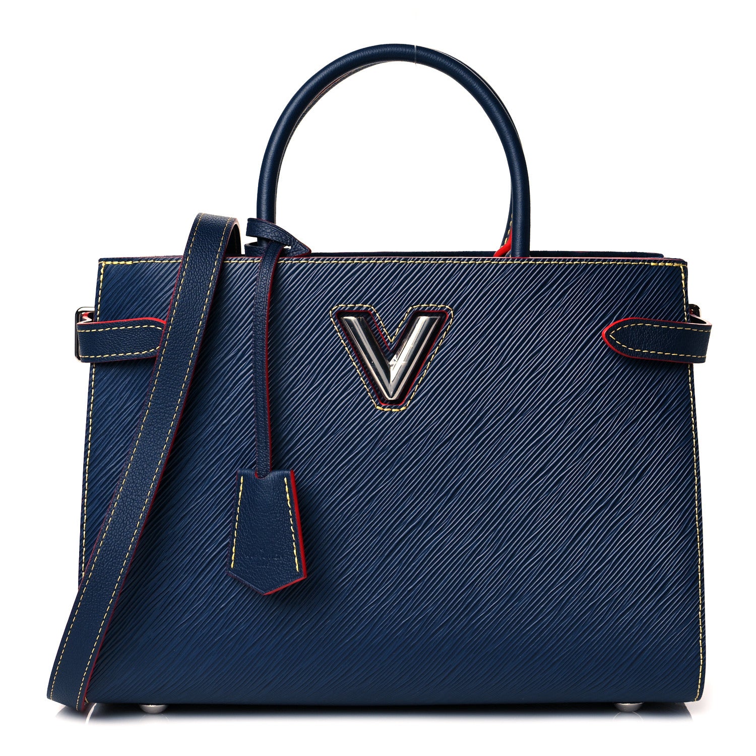 Louis Vuitton Epi Twist Tote Indigo 1 of 10
