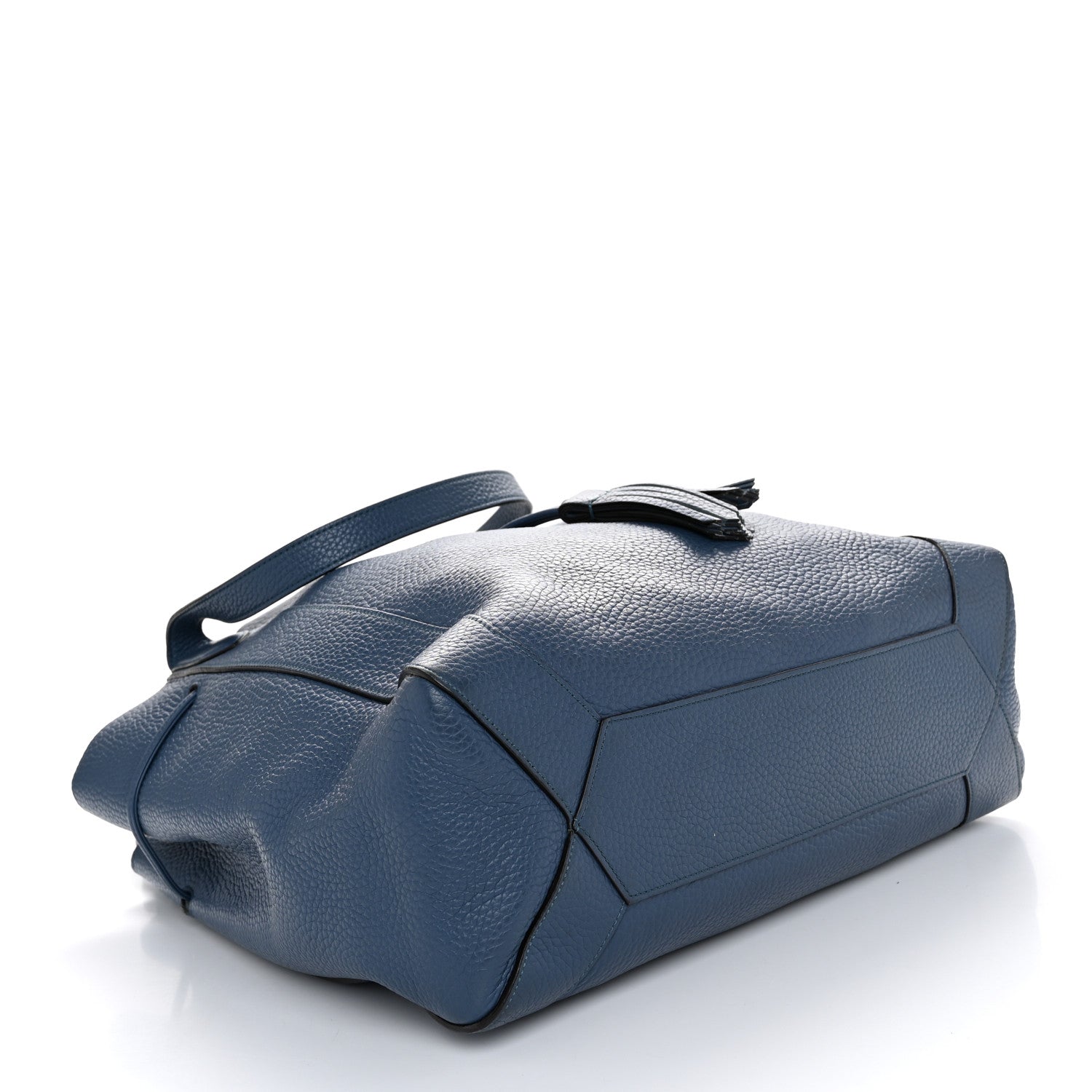 Mulberry Heavy Grain Calfskin Millie Tote Dark Blue 4 of 13