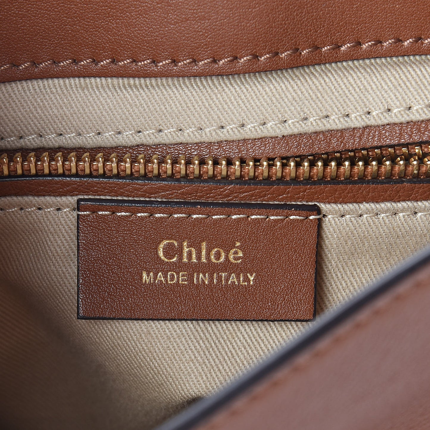 Suede Calfskin Small Faye Backpack Tan
