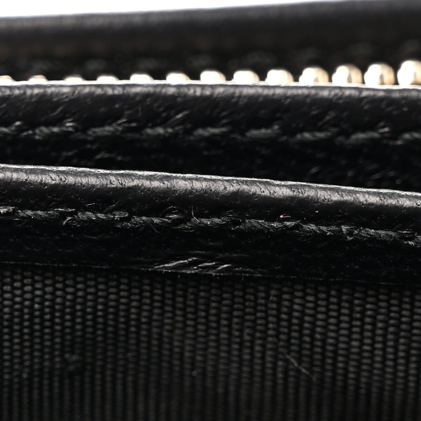 ALEXANDER MCQUEEN Calfskin Studded Wallet on Chain Black