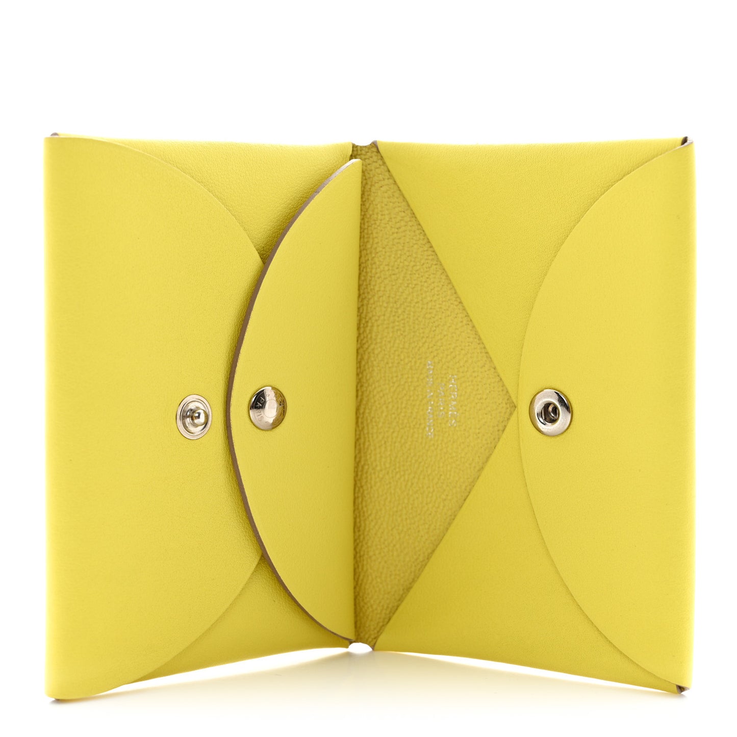 Swift Compact Selle En Desordre Calvi Duo Card Case Lime