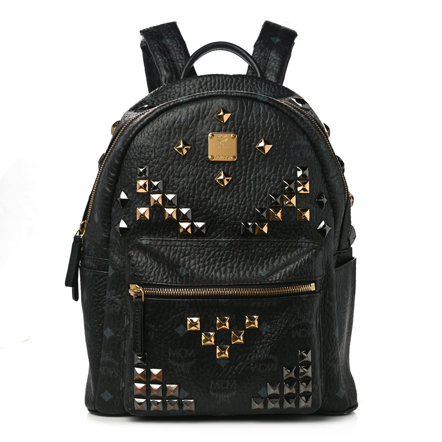Visetos Studded Small Stark M Backpack Black