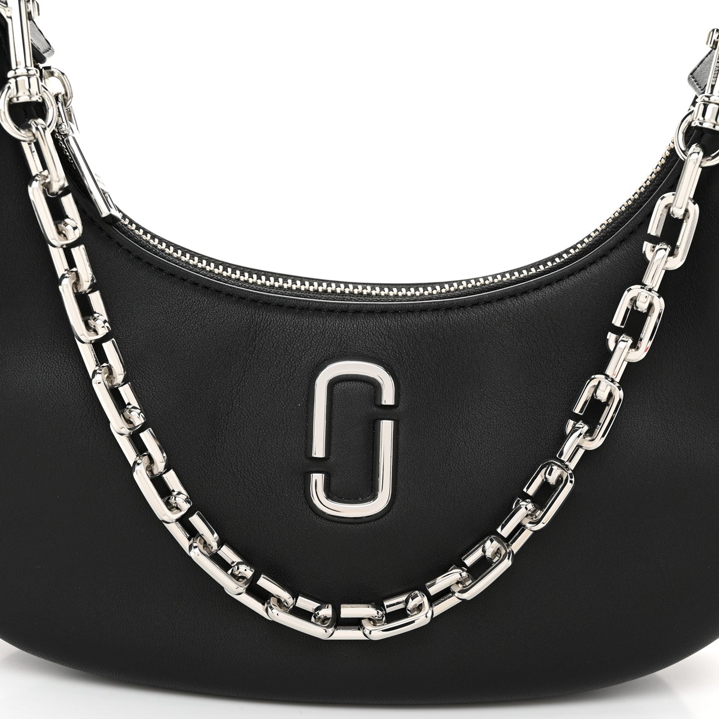 Calfskin The Curve Bag Black