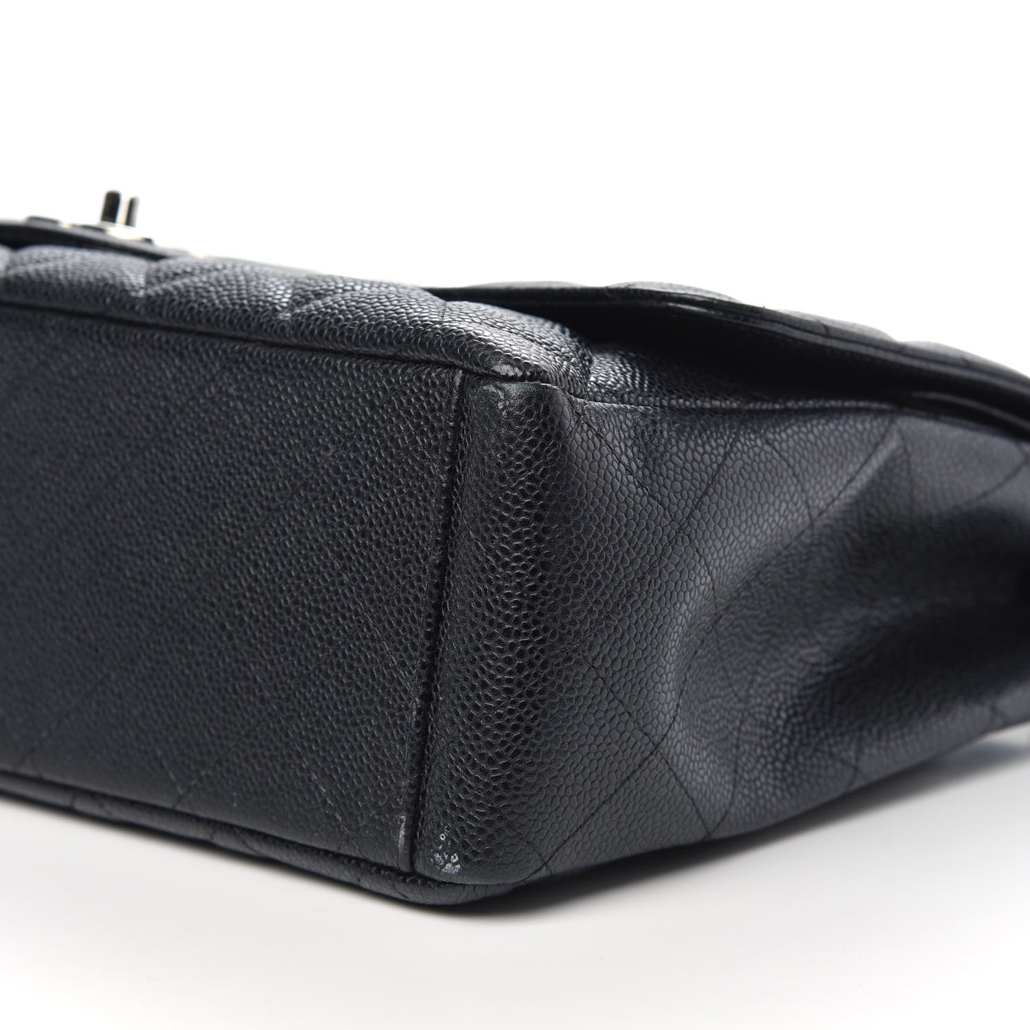 Chanel Caviar Quilted Maxi Double Flap Black 9 of 10
