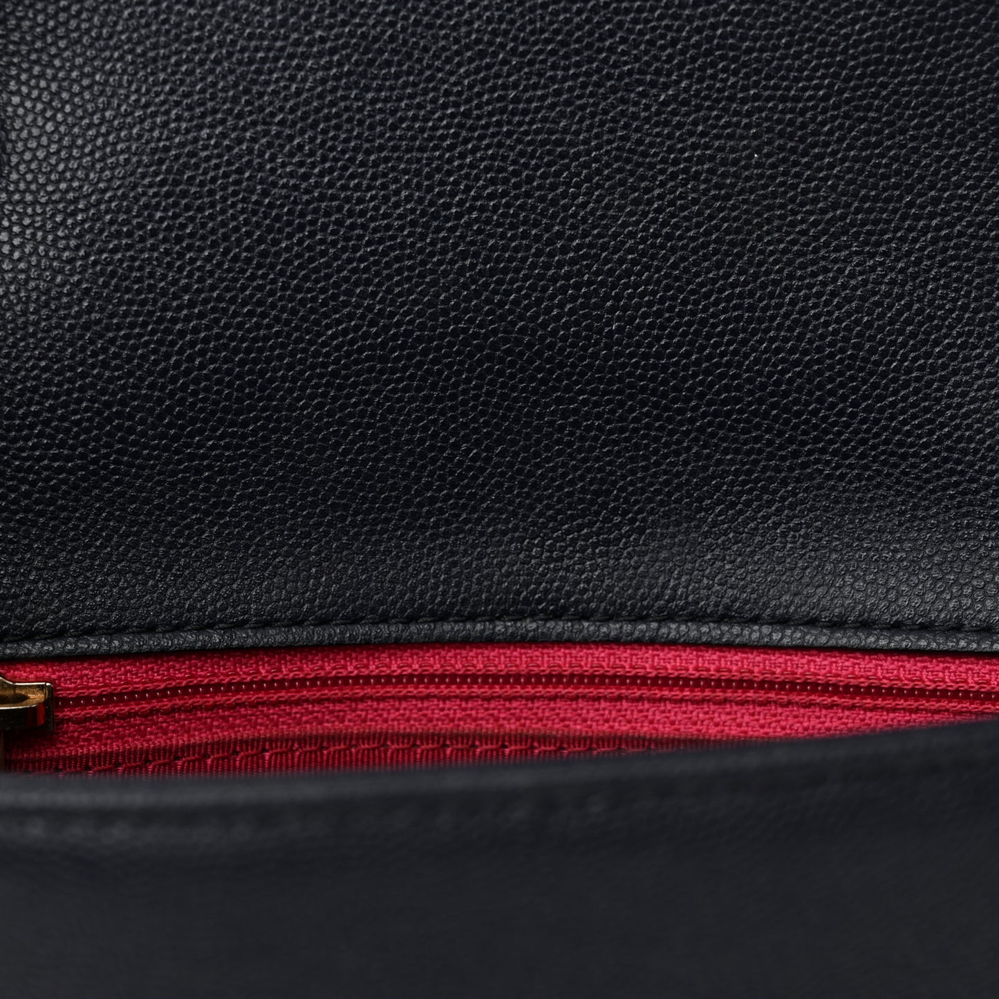 Caviar Quilted Small Fashion Therapy Flap Bag Navy Blue