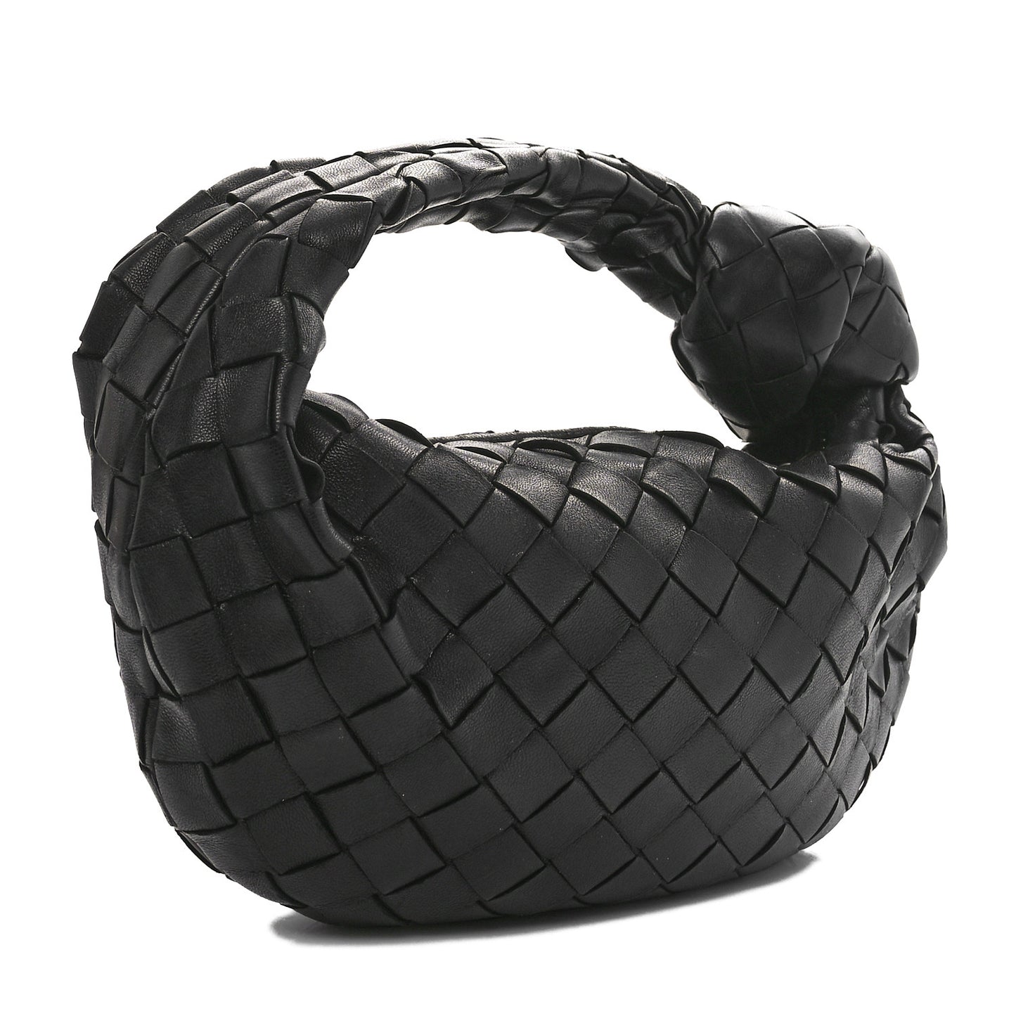 Nappa Intrecciato Mini Jodie Black