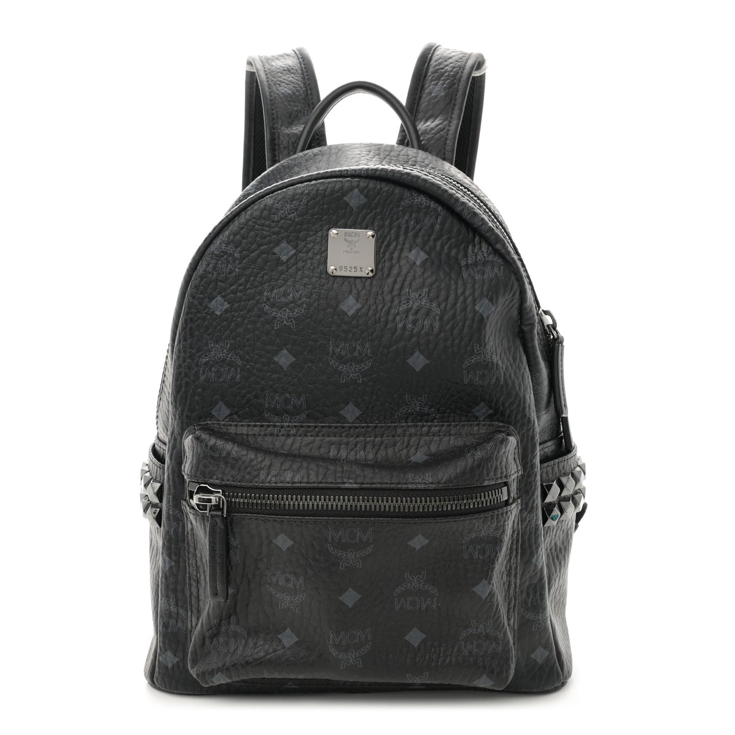 Visetos Small Side Stud Stark Backpack Black