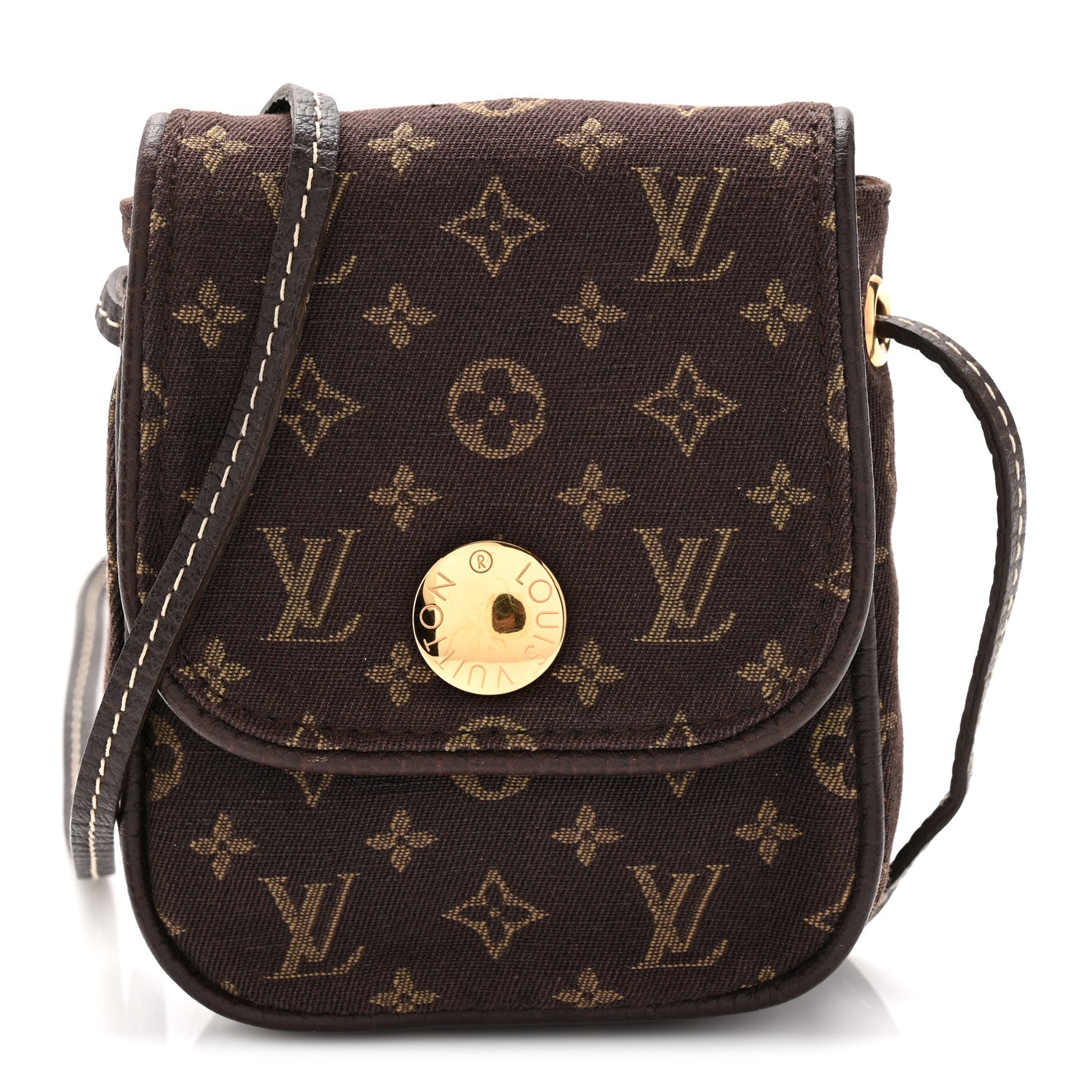 Louis Vuitton Monogram Mini Lin Pochette Cancun Ebene 1830908