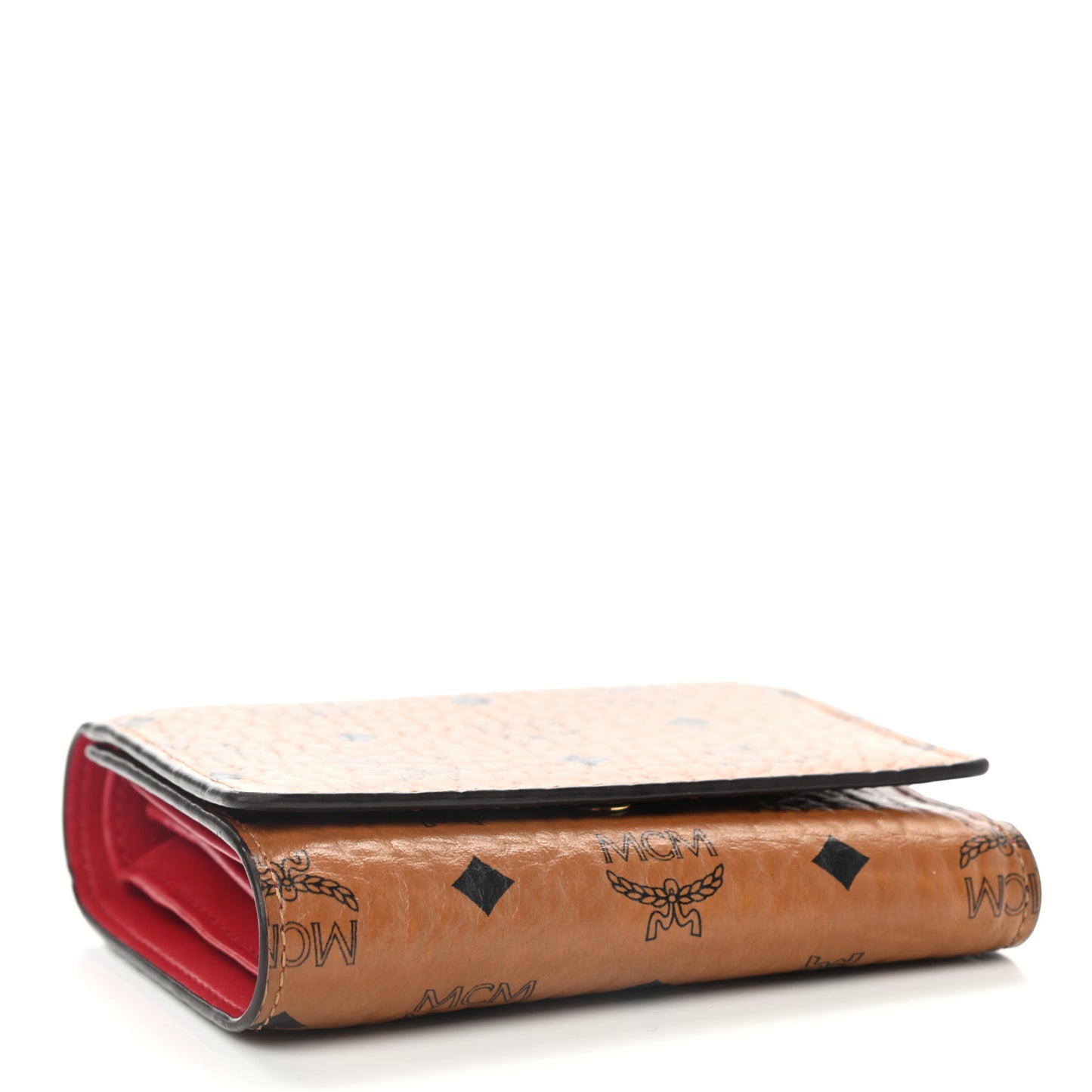 Visetos Trifold Wallet Cognac