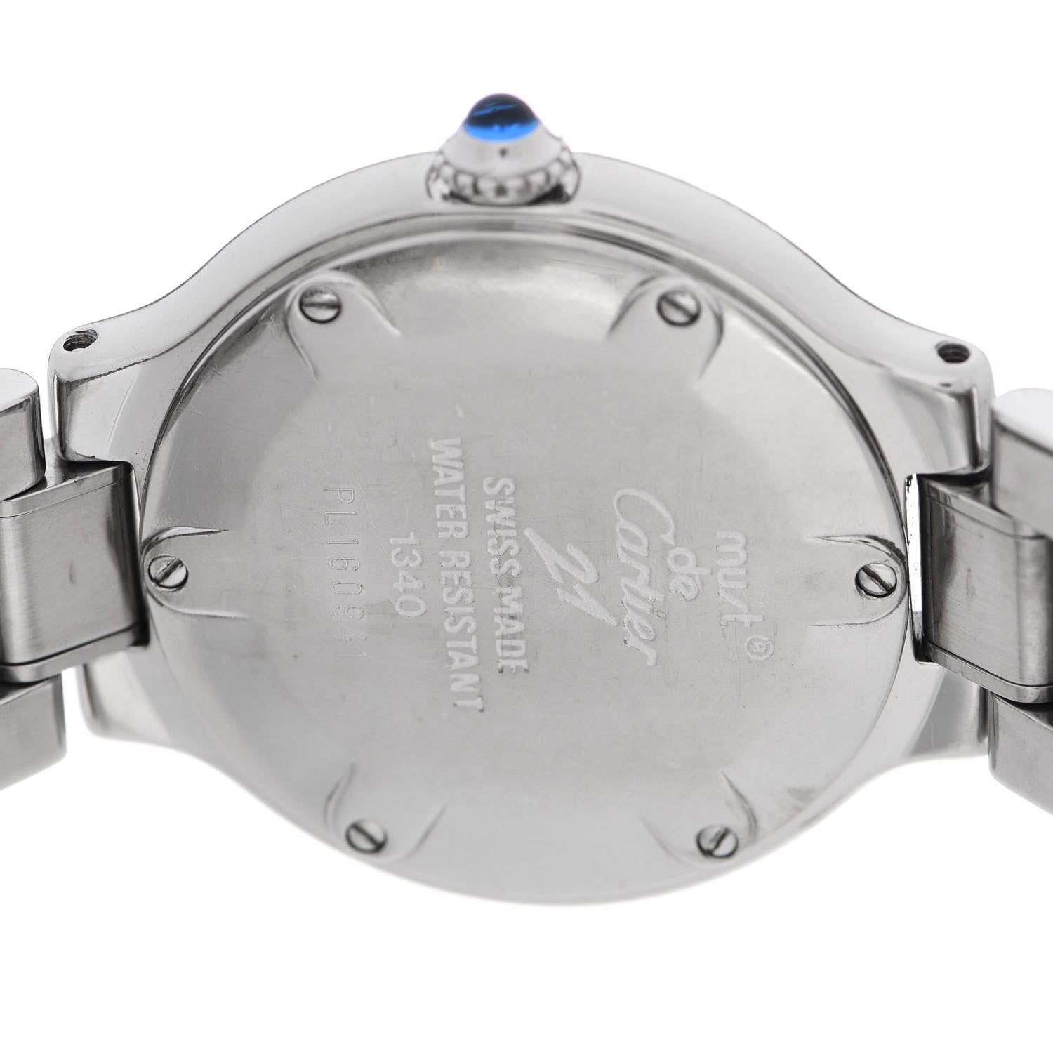 Cartier Stainless Steel 28mm Must De 21 Quartz Watch 4 of 4
