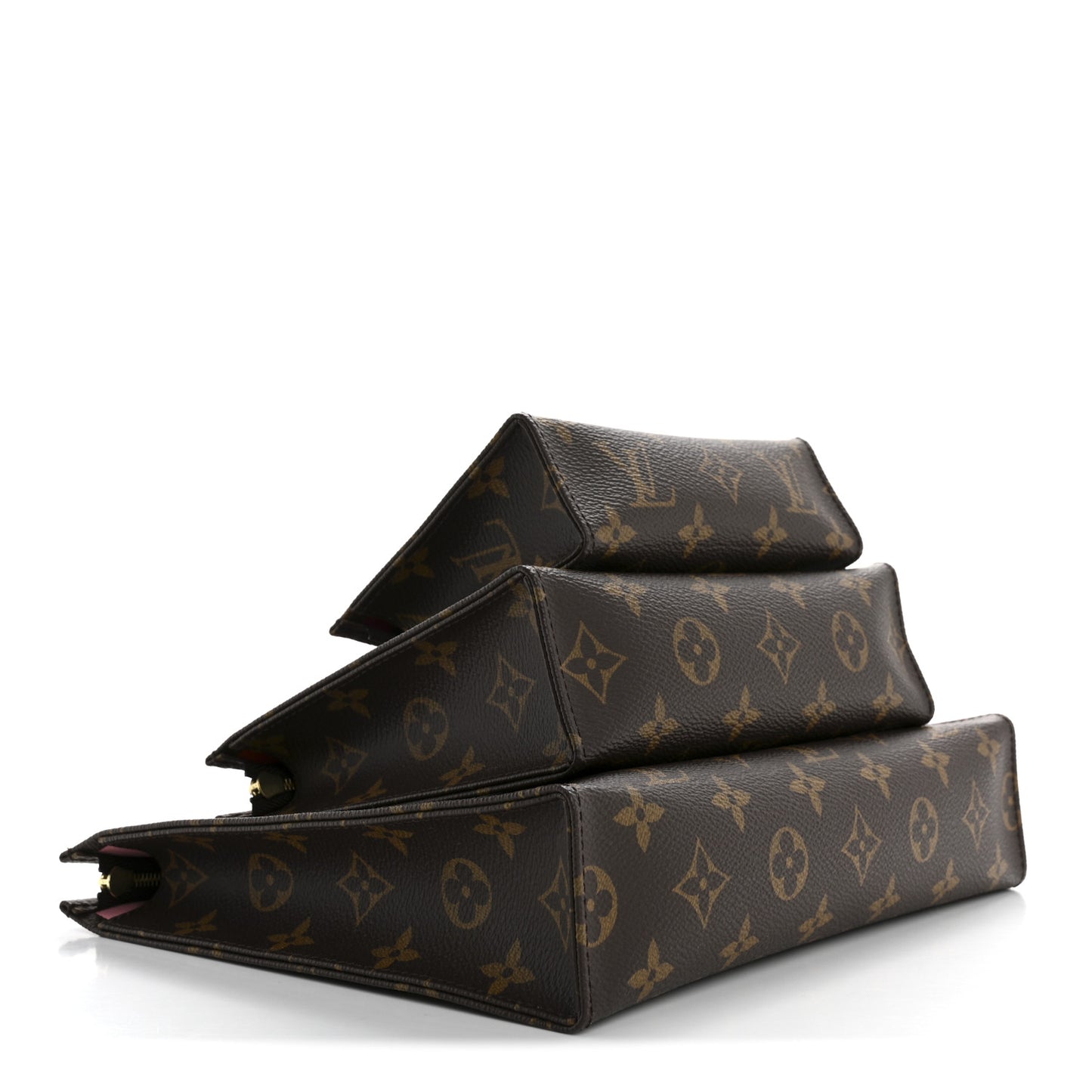 Monogram Trio Toilet Pouch Set