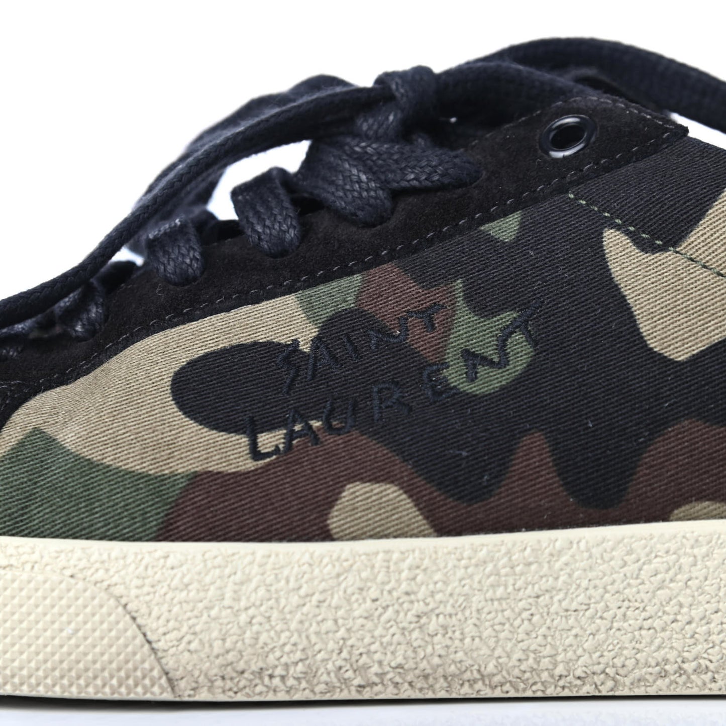 Canvas Camouflage Signa SL/06 Low Top Sneakers 41 Kaki