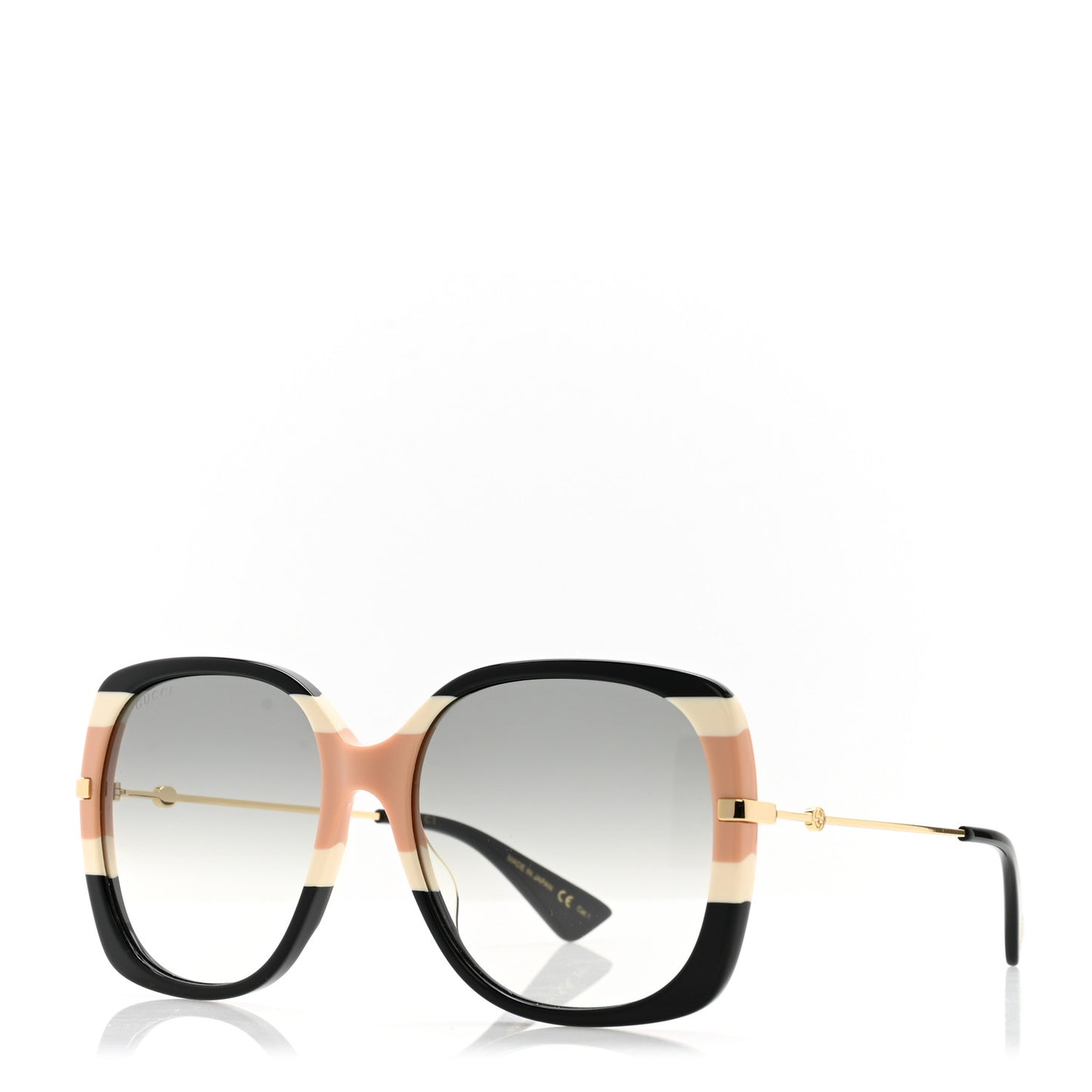 Acetate Square Frame GG0511S Sunglasses Black Pink White