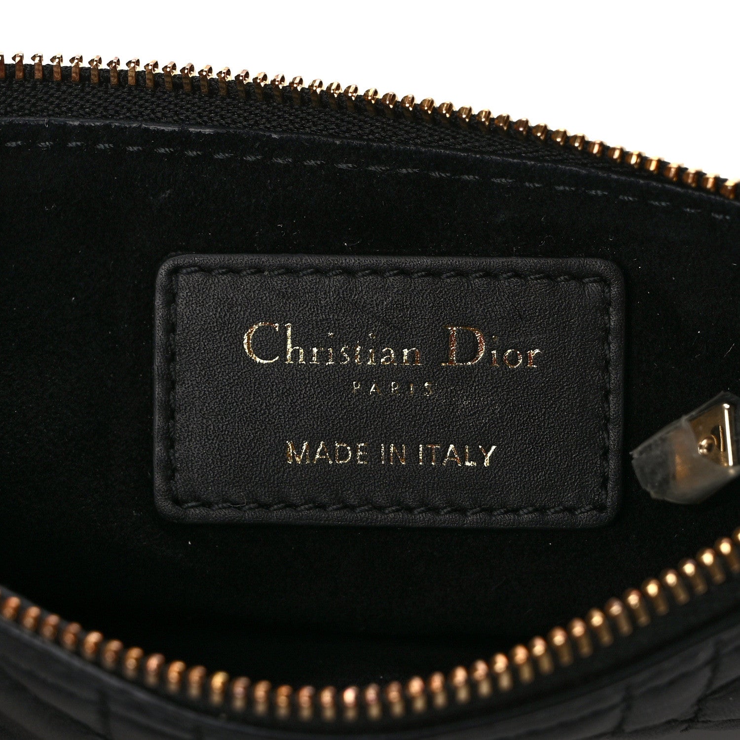 Christian Dior Calfskin Macrocannage Medium Toujours Black 9 of 21