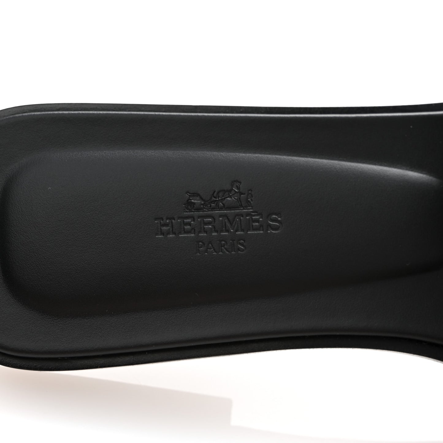 Box Calfskin Oran Sandals 39 Black