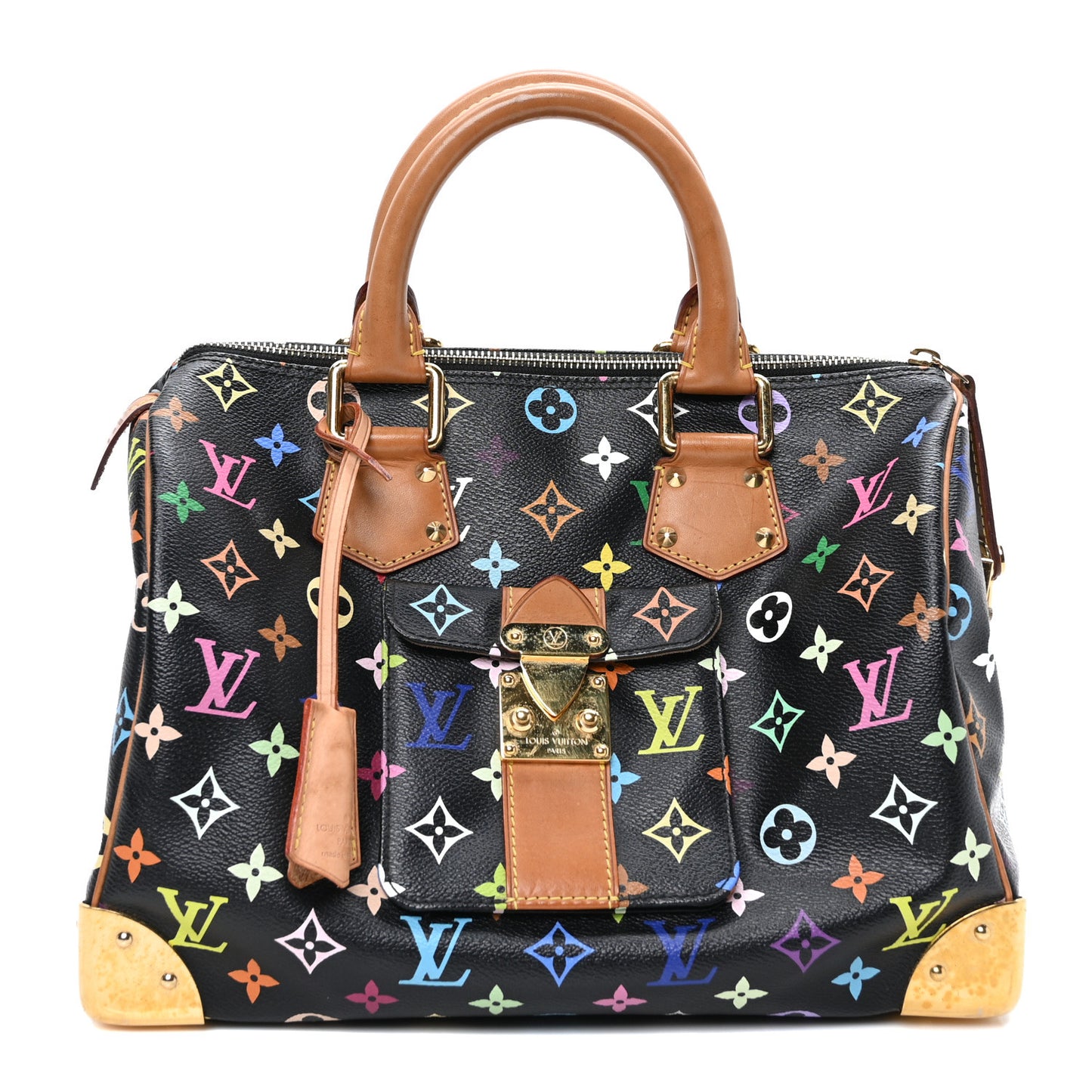 Monogram Multicolor Speedy 30 Black