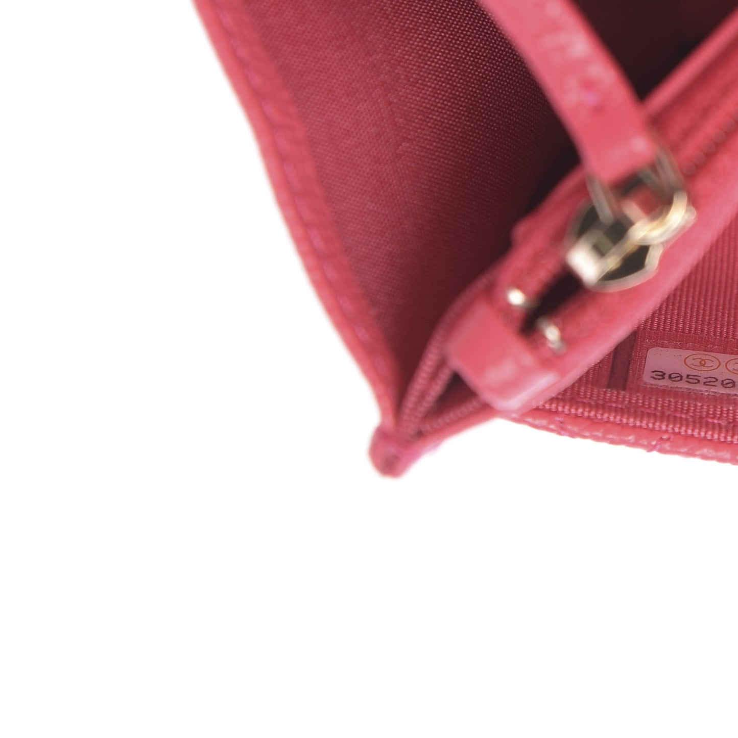 Caviar Quilted French New Wave Chain CC Wallet On Chain WOC Pink