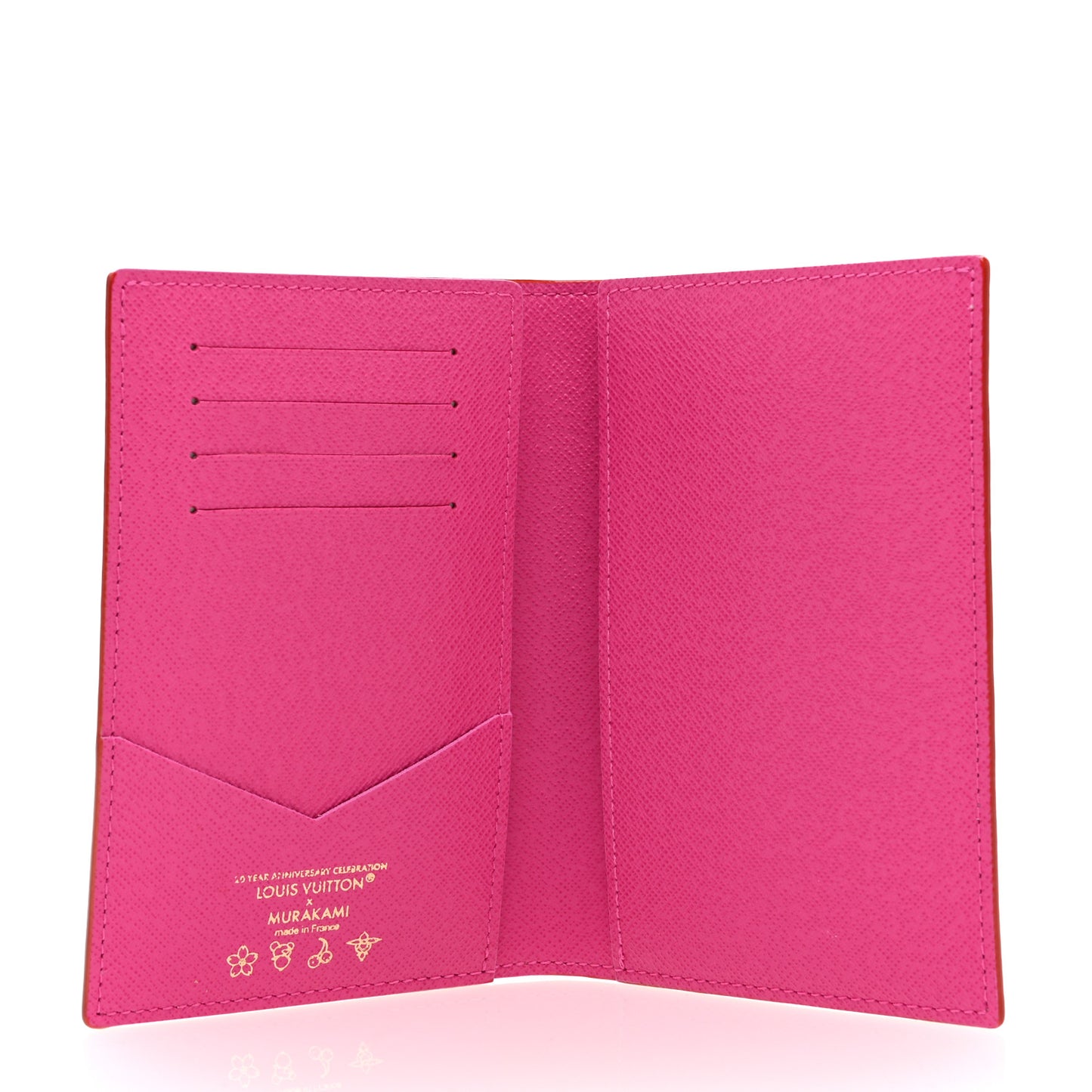 LV X TM Monogram Multicolor Passport Cover White