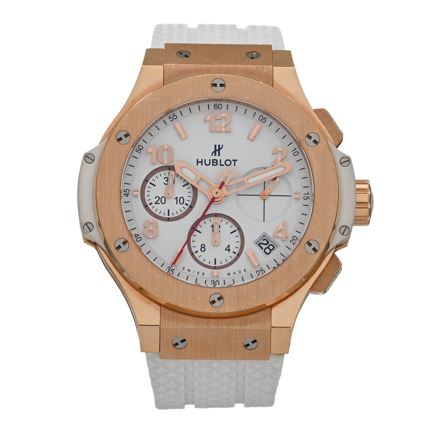 18K Rose Gold Rubber 41mm Big Bang Automatic Watch 341.PE.230.RW.114