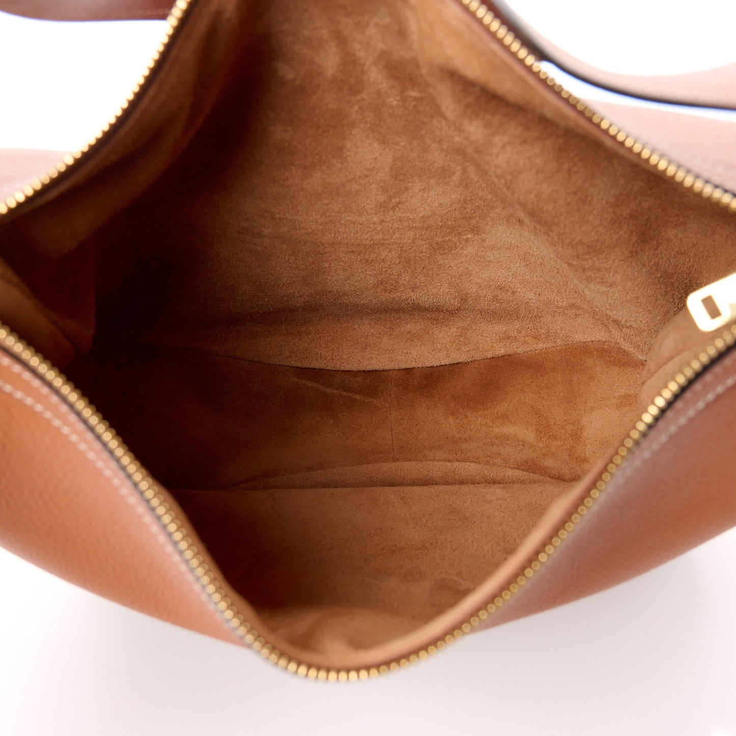 Supple Calfskin Medium Triomphe Heloise Shoulder Bag Tan