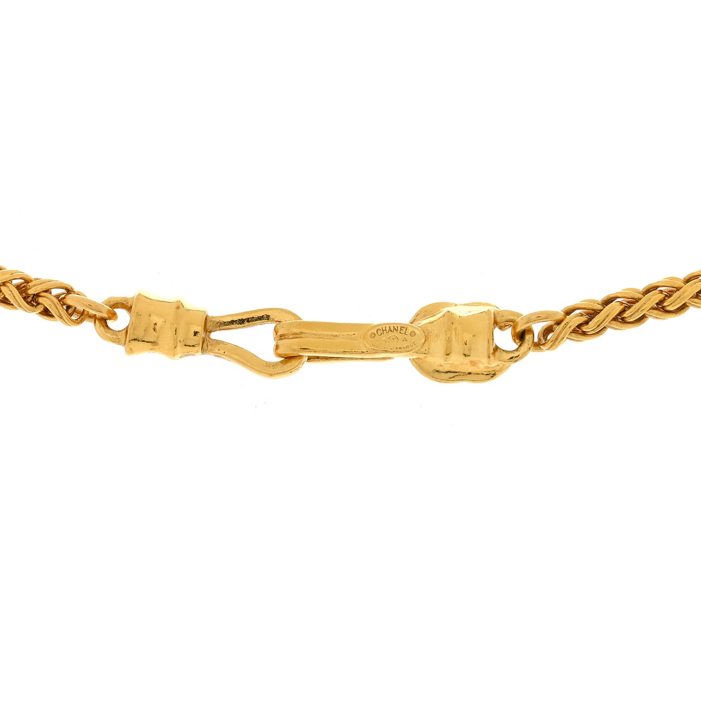 Loupe Magnifying Glass Necklace Gold