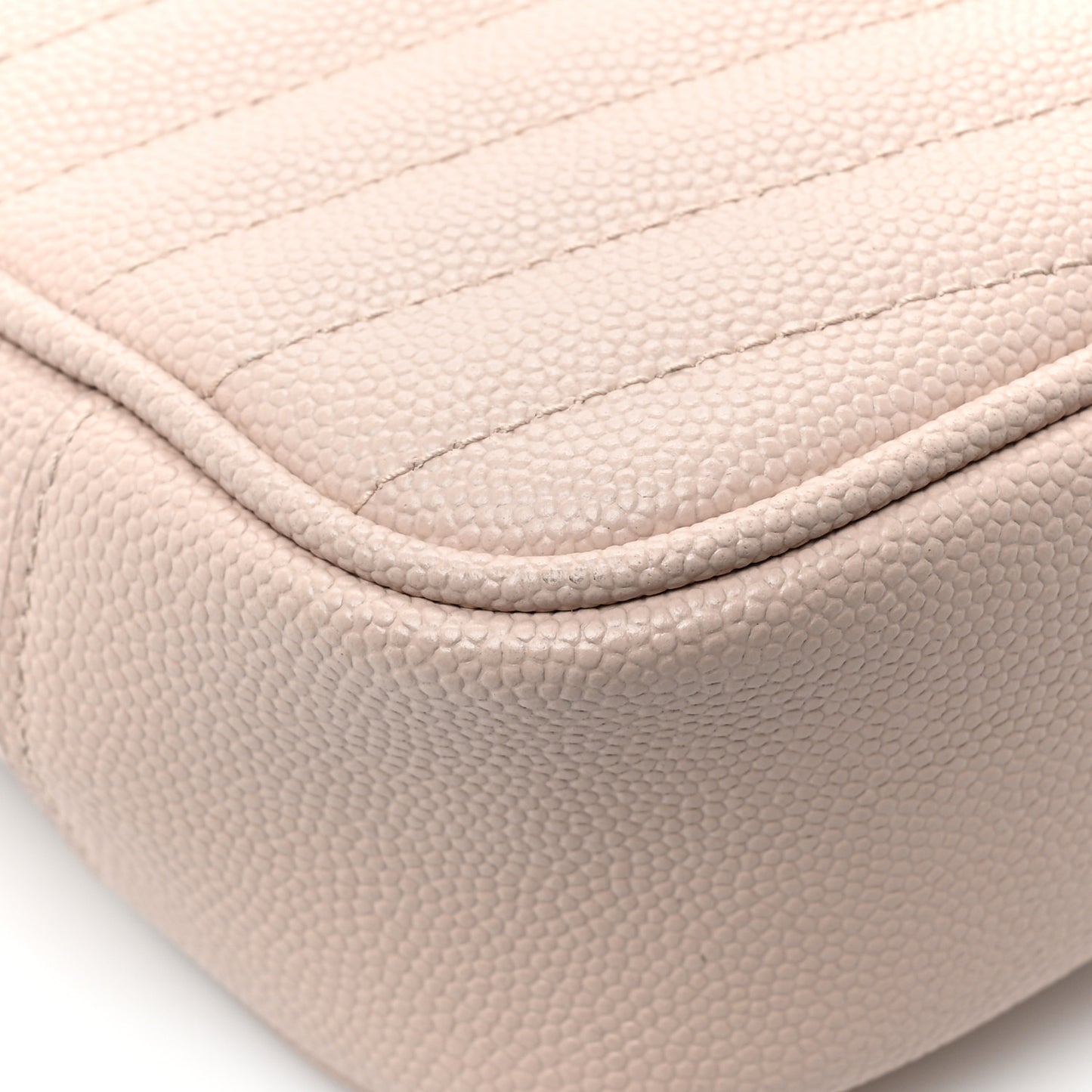 Grain De Poudre Matelasse Monogram Mini Lou Camera Bag Marble Pink