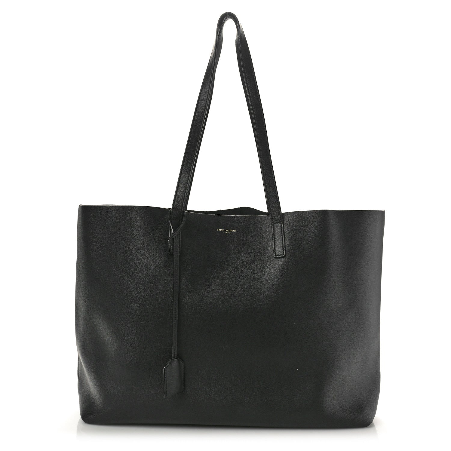 Saint Laurent Calfskin Large Shopping Tote Black 1 of 13