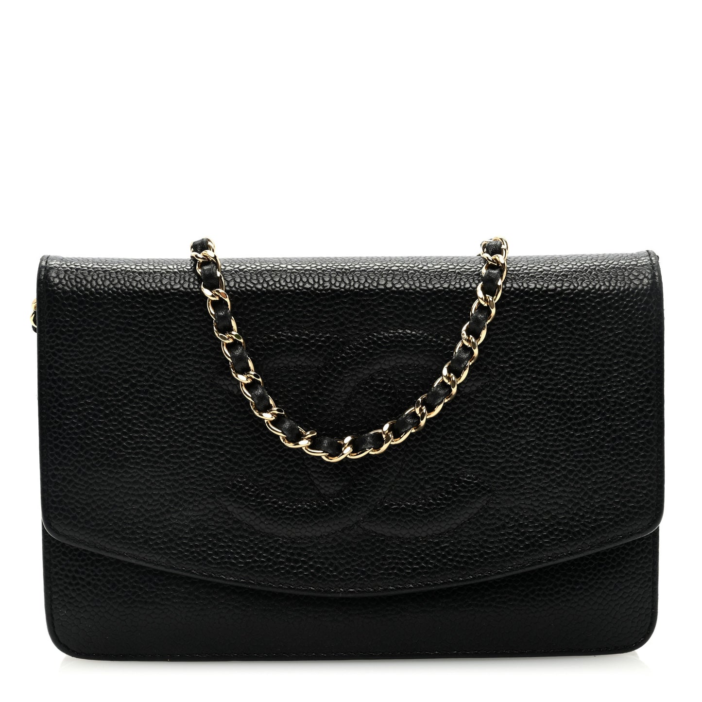 Caviar Timeless CC Wallet on Chain WOC Black
