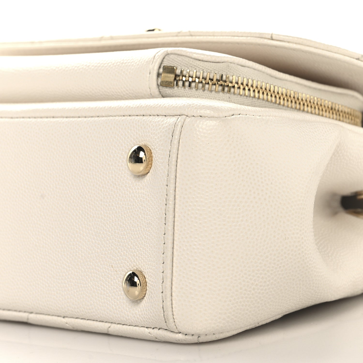 Chanel Caviar Quilted Small Business Affinity Flap White 11 of 14