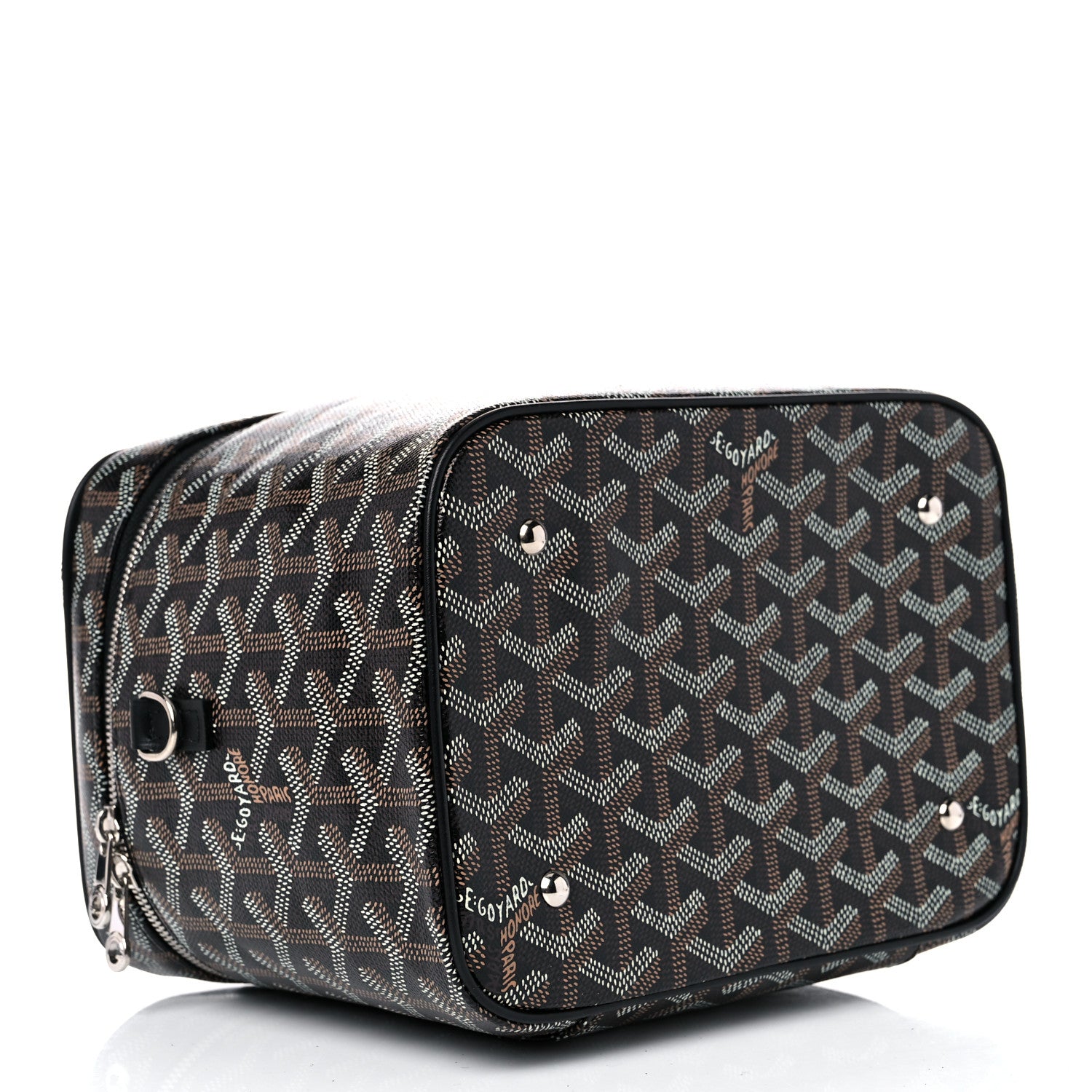 Goyard Goyardine Muse Vanity Case Black 4 of 9