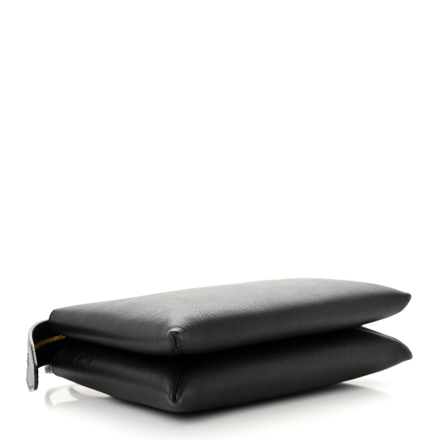 Grained Calfskin Mini Nu Twin Bag Black