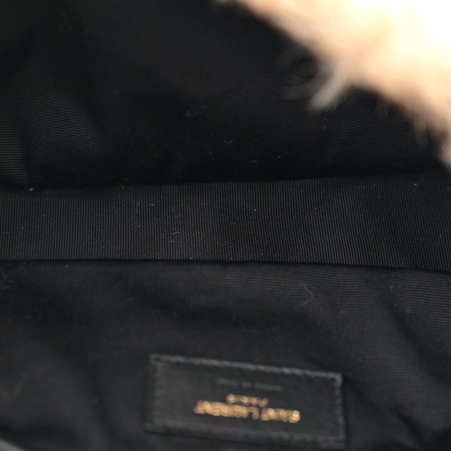 Shearling Calypso Crossbody Crema Naturel Dark Cigar