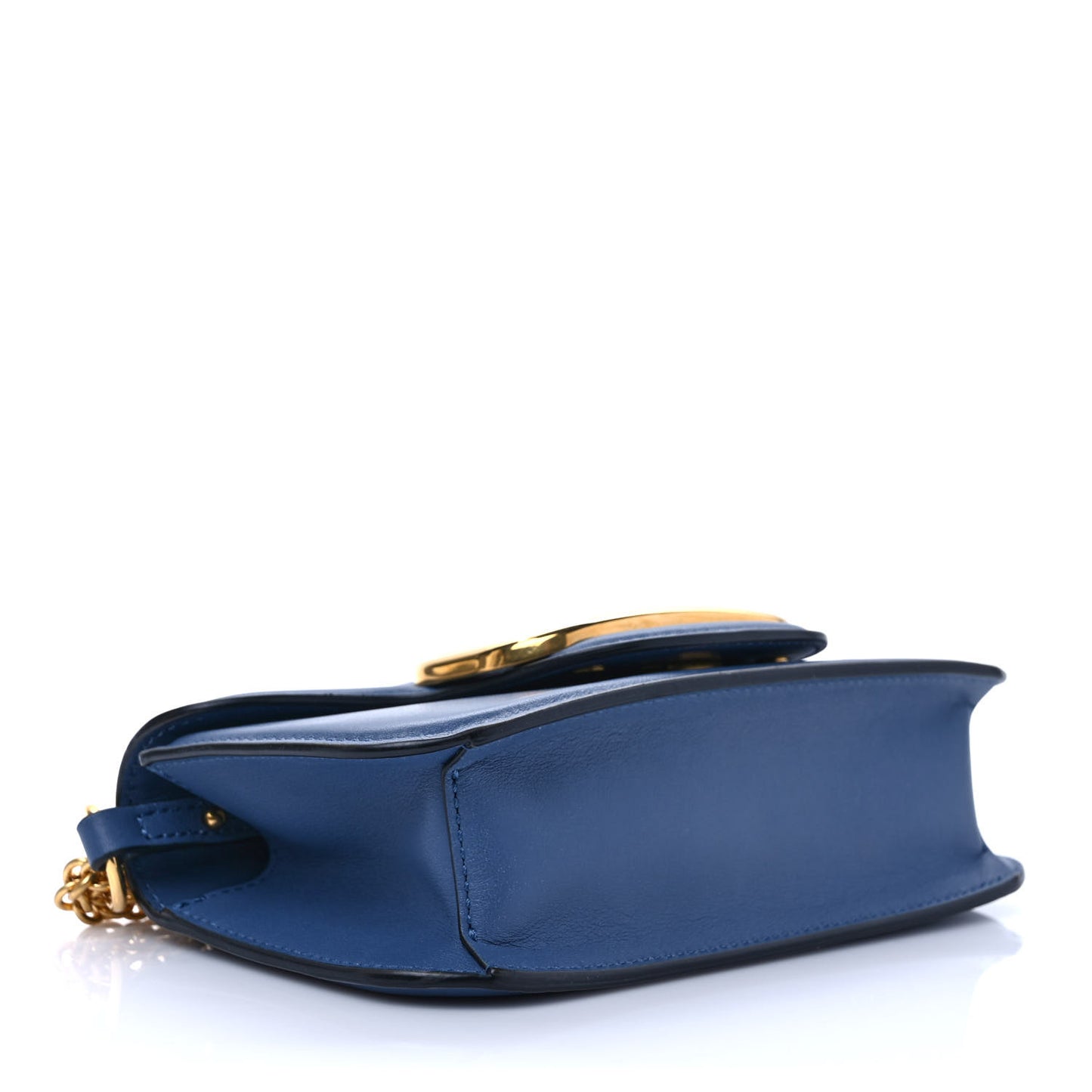 Calfskin Vlogo Small Loco Shoulder Bag Ultramarine
