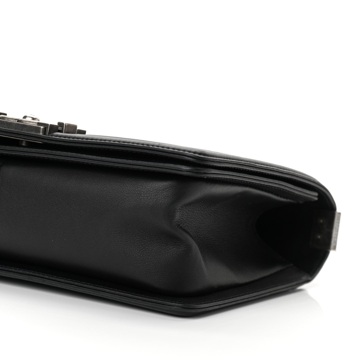 Chanel Calfskin Quilted Medium Boy Flap Black 10 of 11