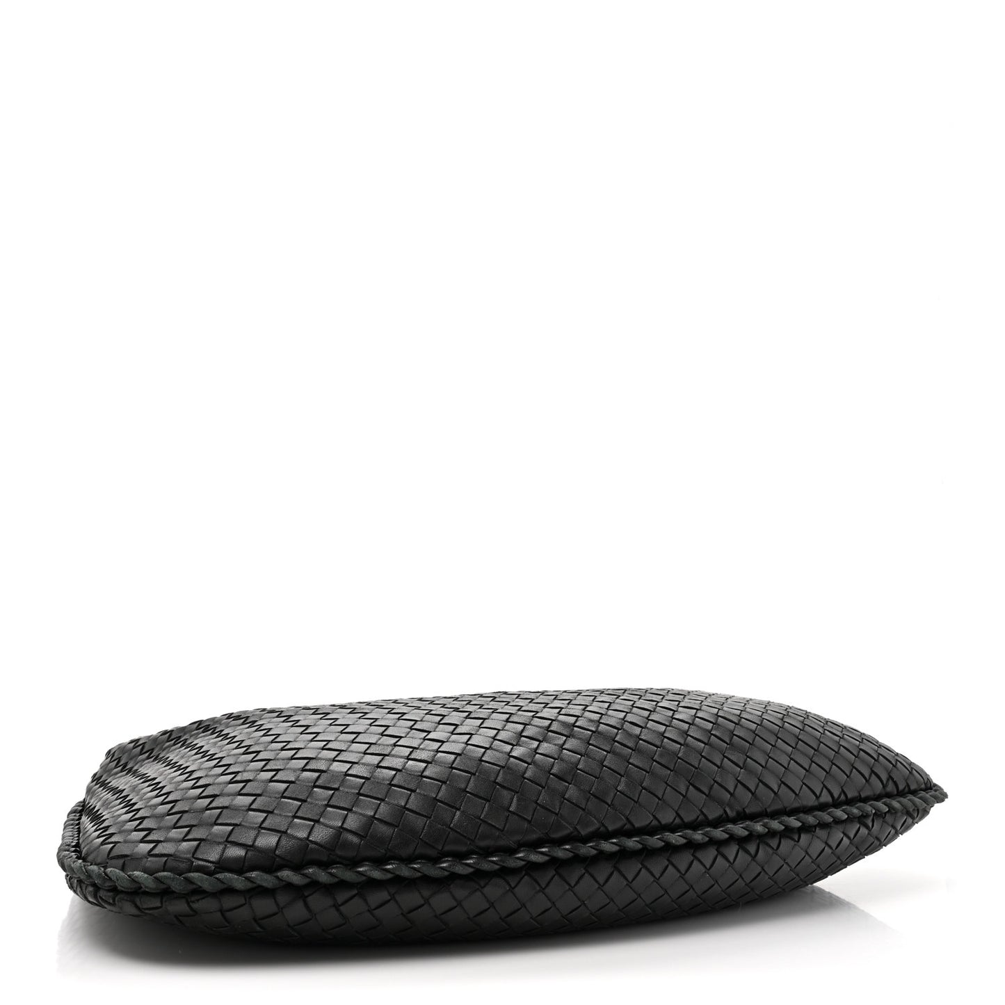Nappa Intrecciato Large Veneta Hobo Black
