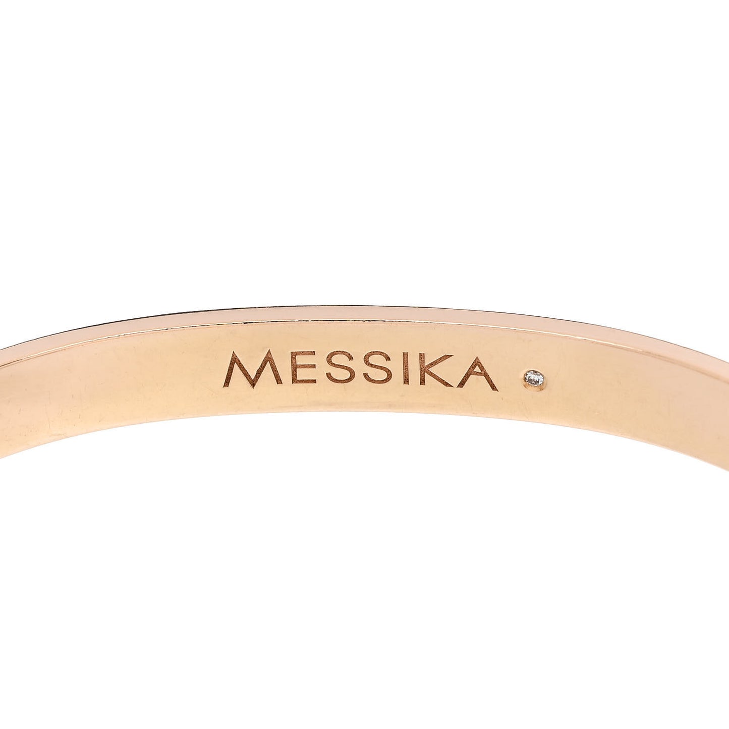 18K Rose Gold Diamond Move Noa Bangle Bracelet M