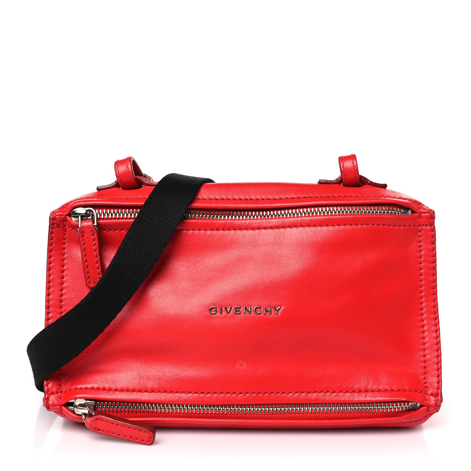 Givenchy Calfskin Mini Pandora Red Black 1 of 10