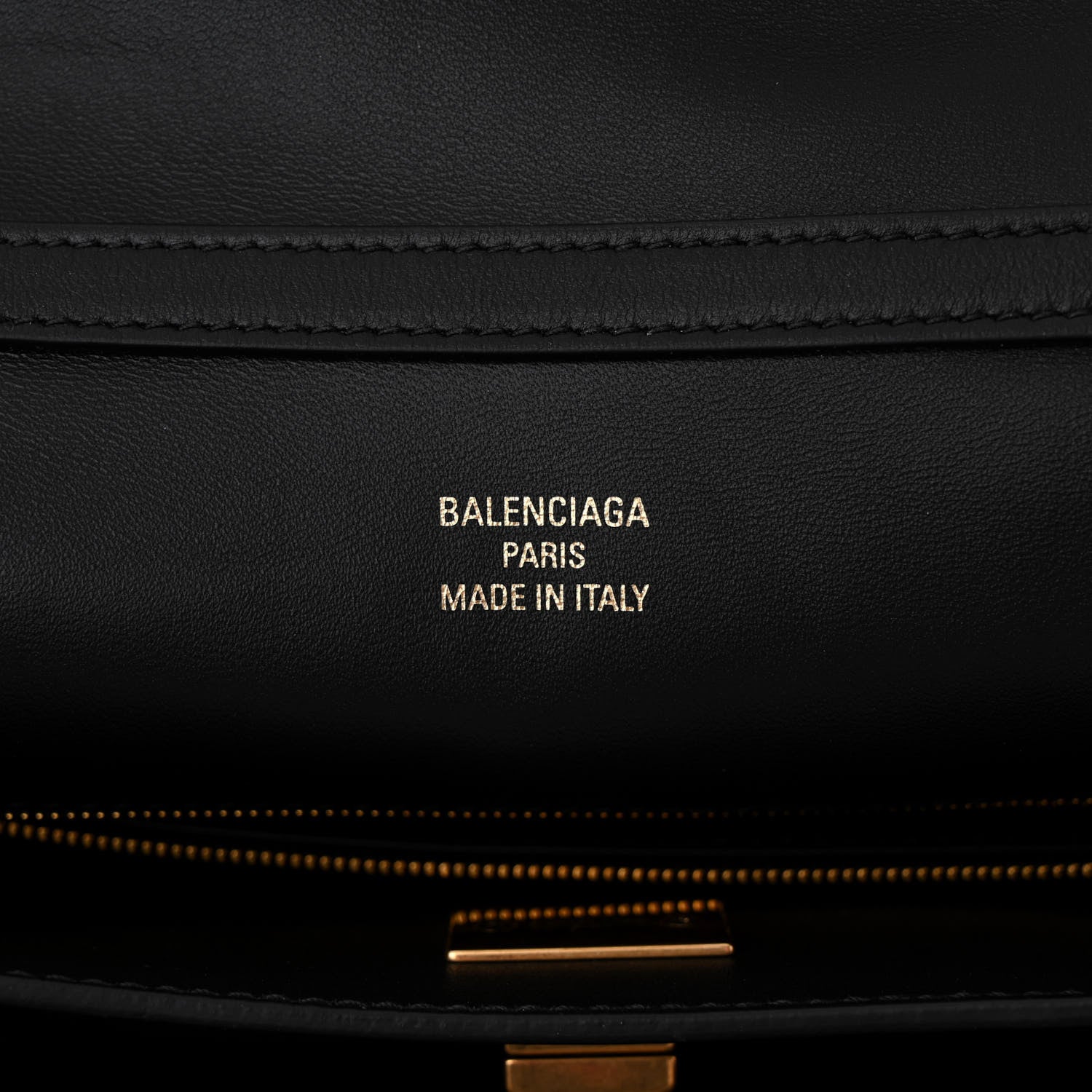 Balenciaga Natural Smooth Calfskin Medium Rodeo Top Handle Handbag Black 7 of 10