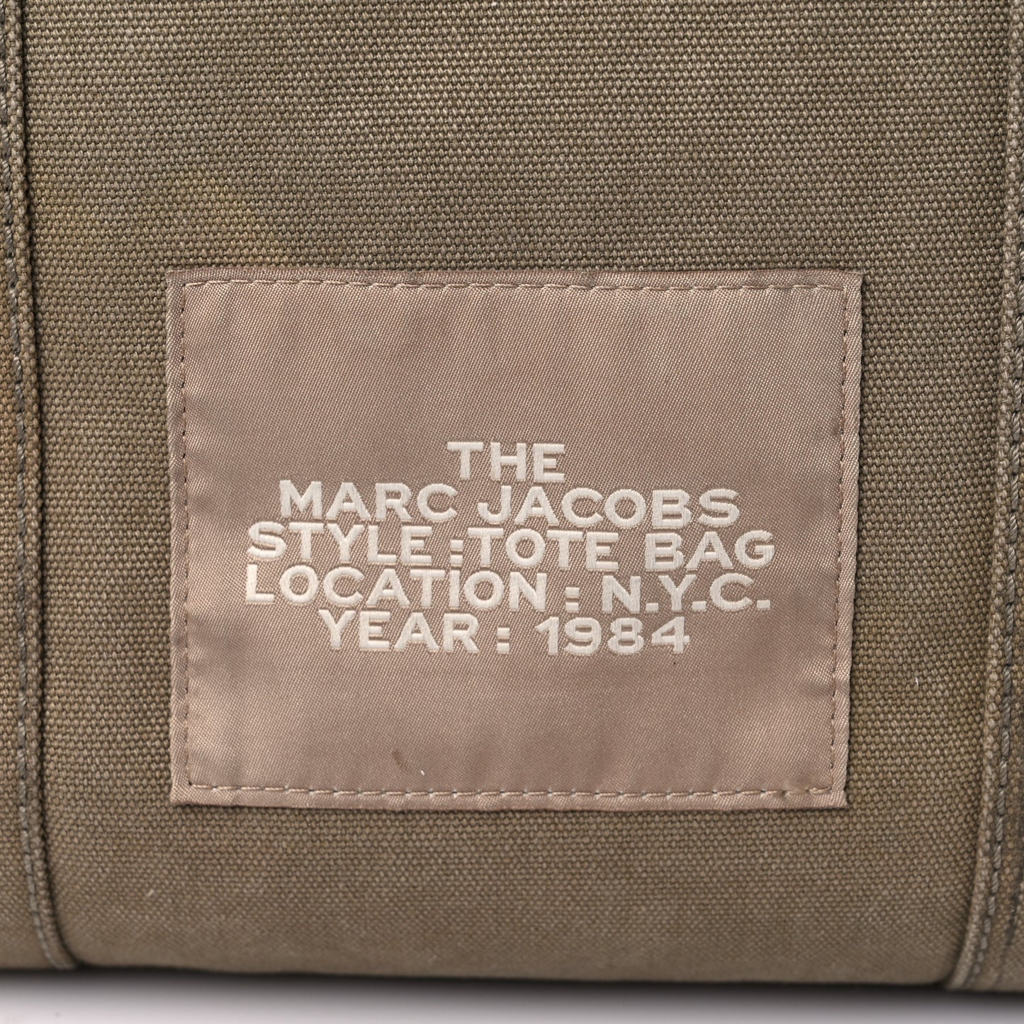 Canvas Large Summer Tote Bag Slate Green