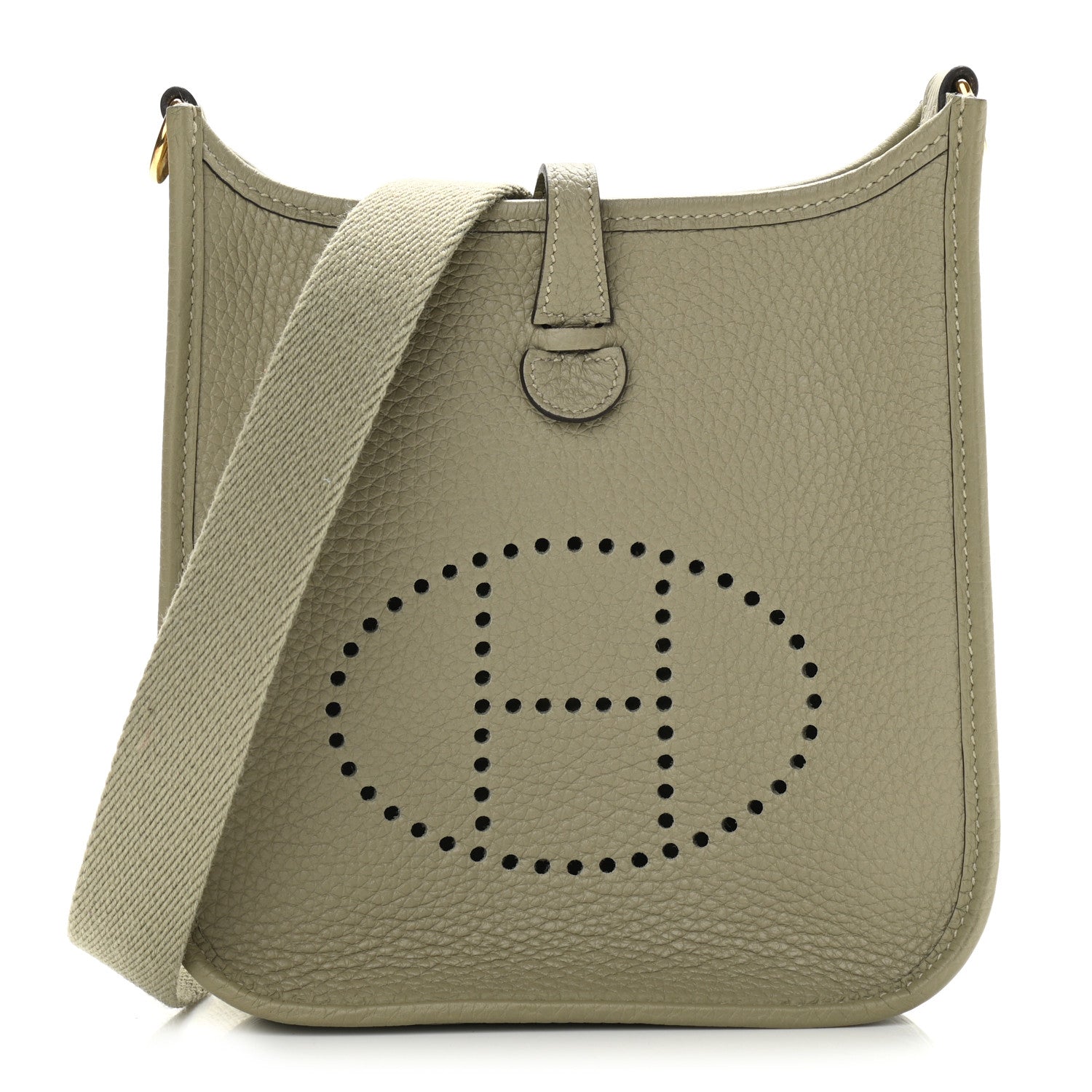 Hermes Taurillon Clemence Evelyne TPM Sauge 1 of 8