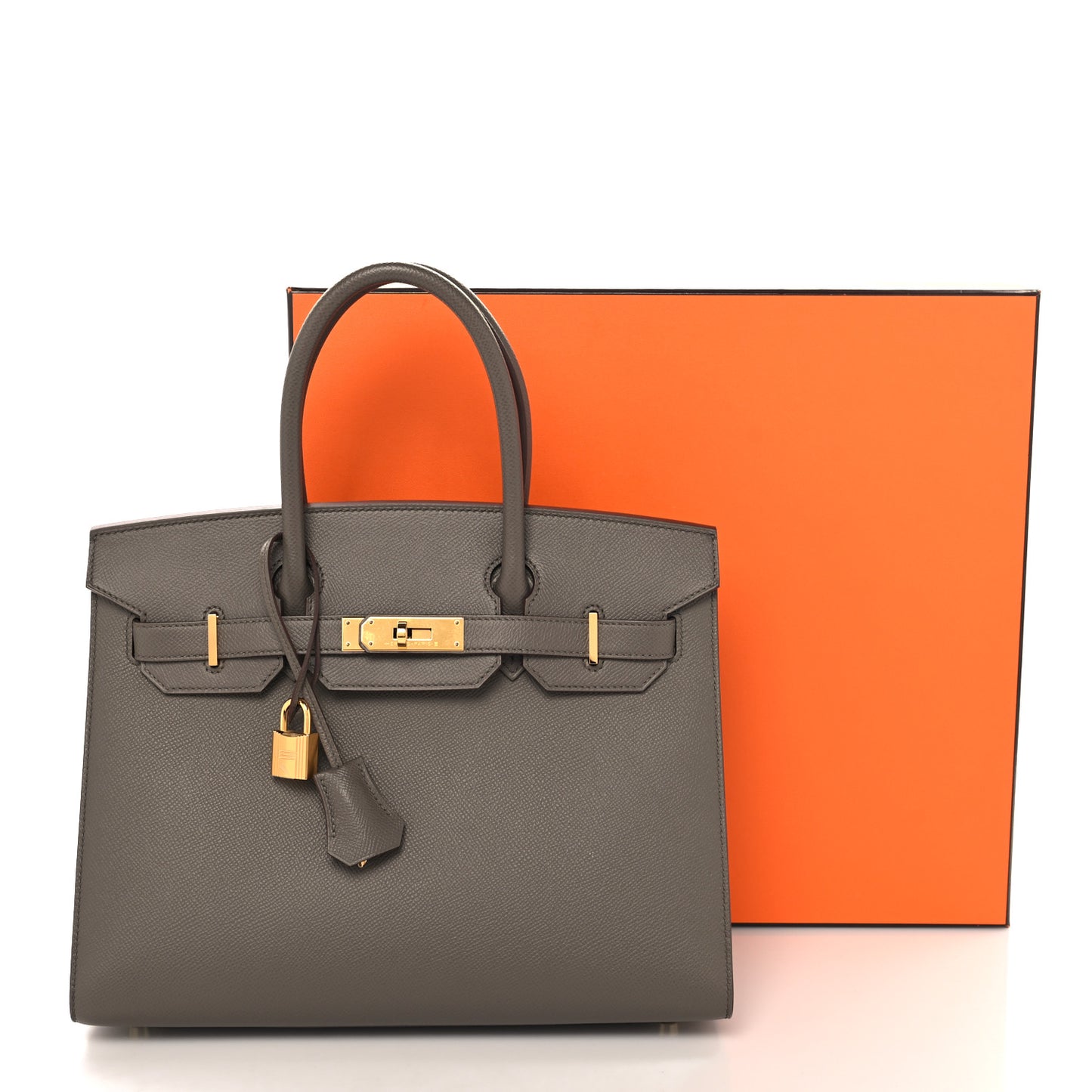 Epsom Birkin Sellier 30 Etain