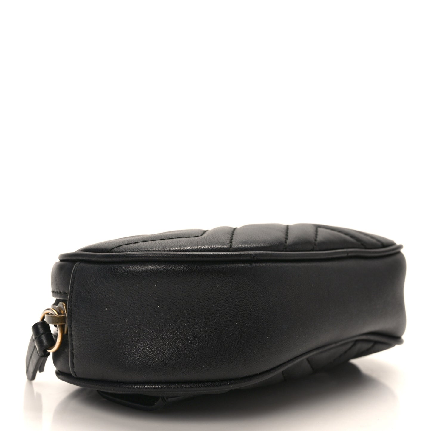 Calfskin Matelasse GG Marmont Belt Bag 85 34 Black