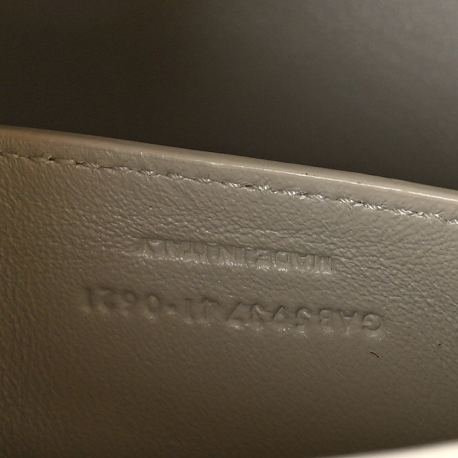 Saint Laurent Smooth Calfskin Nano Manhattan Shopper Tote Crema Soft 7 of 9